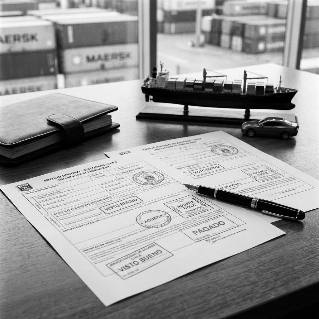 Documentos necesarios para liberar vehículo con franquicia en Chile 2026