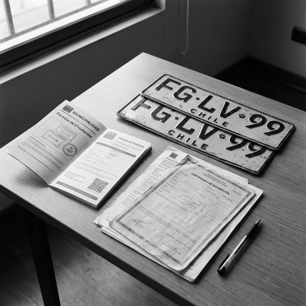 Permiso de circulación y patente chilena para vehículo liberado de Zona Franca 2026