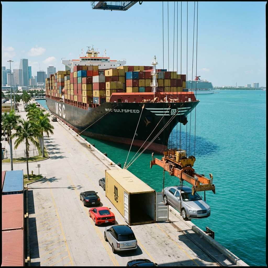 Costo envío auto container Chile